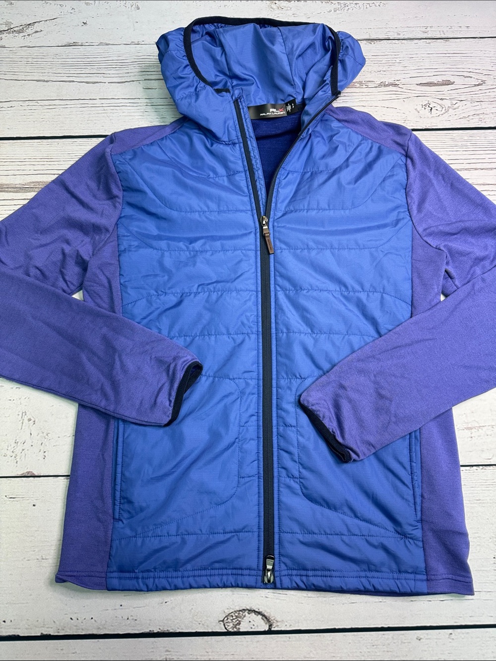 Ralph Lauren RLX Men’s Blue Hooded Jacket Size S